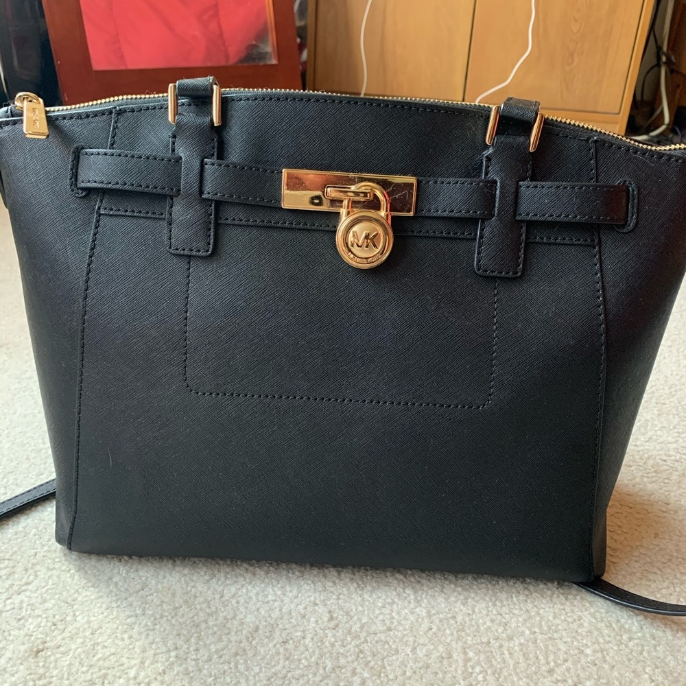 Michael Kors Hamilton Hamilton satchel black